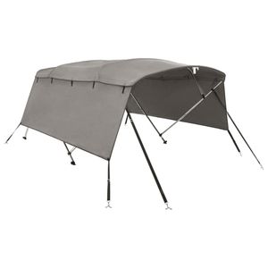 vidaXL 4-Bow Bimini-Top mit Seitenteilen 243x(230-244)x137 cm