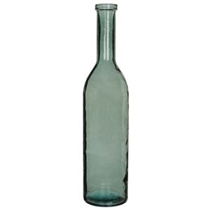 Mica Decorations Rioja Glasflasche - H100 x Ø21 cm - Recyceltes Glas - Grün