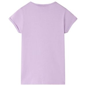 vidaXL Kinder-T-Shirt Lila 104