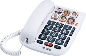 Analógový telefón Alcatel TMAX 10 biely