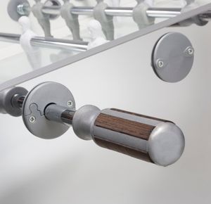 Kickergriff Garlando Exklusiv silber/ birne für 16mm Stangen
