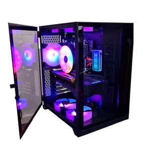 Gaming PC Diorama Intel i9 5GHz | NVIDIA RTX 4070 SUPER | 64GB RAM 1TB SSD 2TB HDD | RGB Lüfter mit Controller | Wasserkühlung | Windows 11 | WLAN 5