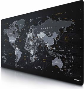 Titanwolf Gaming Mauspad, XXXL Speed Mousepad 1200 x 600 mm, Geschwindigkeit & Präzision, Wolf Global