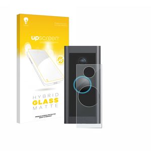 upscreen Flexible Panzerglasfolie für Ring Video Doorbell Wired Schutzglas 9H Hybridglas Matt Entspiegelt