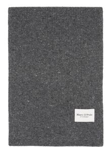 Marc O'Polo Schal Knitted Scarf Graphite Grey grau