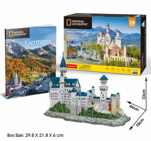 Cubic Fun - 3D Puzzle National Geographic Schloss Neuschwanstein Deutschland Groß