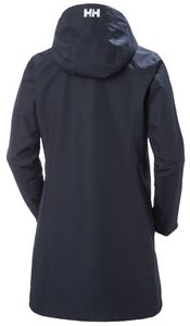 HH Helly Hansen Long Belfast Jacke women 55964  navy Damenjacke Sommernjacke Funktionsjacke L