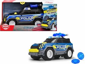 Dickie Toys Polizei Suv Auto Mit Licht Und Sound 30 Cm Durchsichtig  Durchsichtig One Size