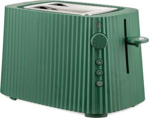 Alessi Toaster Plissé - 6 Stufen - grün - Michele de Lucchi - MDL08 GR