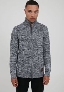 SOLID SDPomeroy Herren Strickjacke Cardigan Grobstrick Pullover mit Stehkragen Reißverschluss 100% Baumwolle Regular fit