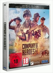 Company of Heroes 3  PC  Launch Ed Digipack