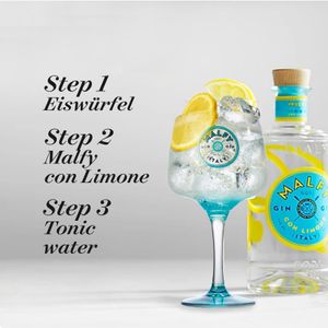 Malfy con Limone Gin Italien | 41 % vol | 0,7 l