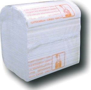 Einzelblatt Toilettenpapier 2-lagig Zellstoff