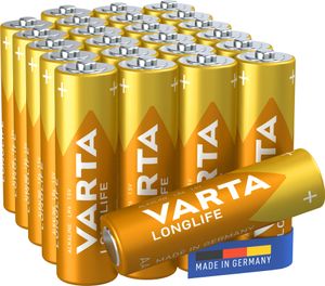 VARTA Alkalické baterie Longlife BIG BOX Mignon (AA) 24 baterií