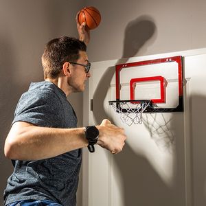 GelldG Basketballkorb Mini Basketballkorb für Kinder und Erwachsene für Tür  Hängen Zimmer (2-St)