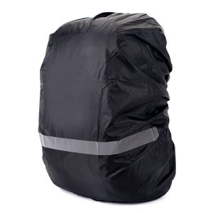 Wasserfester Regenschutz für den Rucksack, Regenschutz für Schulranzen (Schwarz,L)