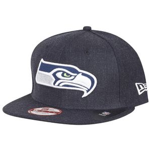 New Era Snapback Cap - NFL Seattle Seahawks heather navy S/M