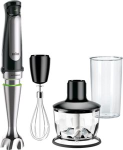 Braun MultiQuick 7 MQ 7035X Stabmixer Pürierstab mit abnehmbarem Edelstahl Mixfuß Braun MultiQuick 7 MQ 7035X Stabmixer Pürierstab mit abnehmbarem Edelstahl Mixfuß