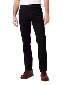 Wrangler - Herren Jeans Texas Low Stretch (W12109004), Größe:W34, Länge:L30, Farbe:Black Overdye