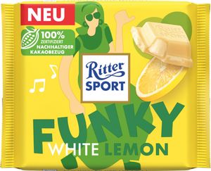 Ritter Sport White Lemon z bitą śmietaną cytrynową 100g