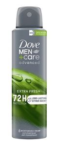 Dove Men Extra Fresh Antiperspirant, 150 ml - Svěží deodorant pro muže s dlouhotrvající ochranou proti pocení