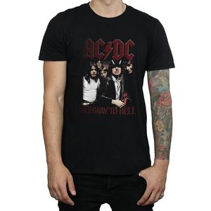 AC/DC - "Highway To Hell" T-Shirt für Herren BI1577 (L) (Schwarz)