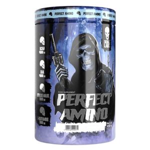 Skull Labs Perfect Amino | 2:1:1 BCAA + EAA Pulver | Mango-Lemon | 450g je Behälter | hochdosiert | Aminosäuren Magnesium Leucin Kraftsport Body Building | Nahrungsergänzungsmittel