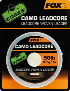 Fox Edges Camo Leadcore 50lb 22,7kg 25m Spule