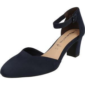 TAMARIS Damen-Spangenpumps Blau - Elegante Schuhe für Business und festliche Anlässe, Farbe:blau, EU Größe:36