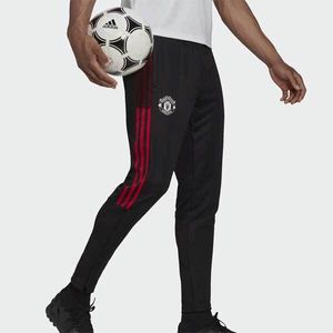 Dětské tepláky Adidas Manchester United Trackpants black - XL