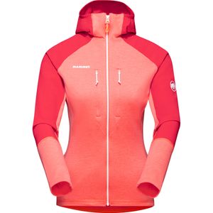 Mammut Eiswand Advanced ML Dámska bunda s kapucňou barberry/azalea M
