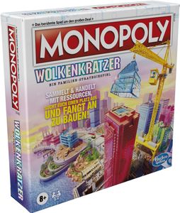 Monopoly Wolkenkratzer Brettspiel, Brettspiel, Wirtschaftliche Simulation, 8 Jahr(e)