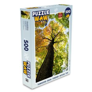 MuchoWow® Puzzle 500 Teile Baum - Natur - Wald - Denken - Spiel - Toy