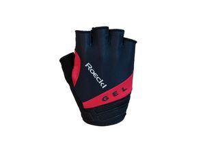 Roeckl Sports Itamos Rennradhandschuhe , Farbe:schwarz/rot, Größe:10.0