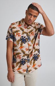 BLEND BHGawai - 20714411ME Herren Kurzarmhemd Herrenhemd Hemd