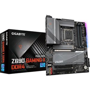 Gigabyte Z690 GAMING X DDR4 (rev. 1.0) - Intel - LGA 1700 - Intel® Core™ i5 - Intel® Core™ i7 - Intel® Core™ i9 - DDR4-SDRAM - 128 GB - DIMM