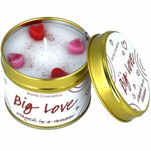 Bomb Cosmetics Duftkerze in Dose Big Love, Dosenkerze, Weiß, PBIGLOV04