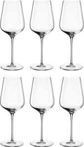 LEONARDO 066409 Brunelli Rieslingglas 470 ml, Teqton Glas, klar (6 Stück)