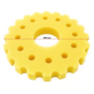 SunSun część zamienna do ciśnieniowego filtra do oczka wodnego CPF-20000/30000 gąbka żółta, ciśnieniowy filtr do oczka wodnego lampa UVC, wydajny system filtrów do oczka wodnego