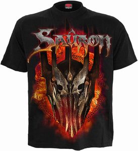 Lord Of The Rings T-Shirt L Sauron Metall Tee Schwarz