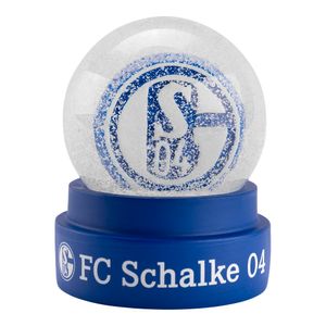 FC Schalke 04 S04 Schneekugel Weihnachten Logo, 11954