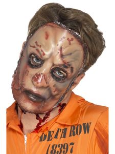 Kostüm Zubehör Maske Zombie Psychopath Halloween