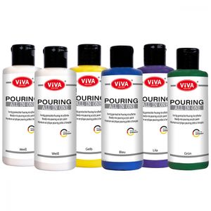 Pouring All in One Set 6 x 90 ml - Color Fantasy -