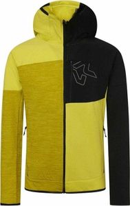 Rock Experience Kobra FZ Man Fleece Sulphur Spring/Caviar/Sulphur Melange M Outdoor Hoodie