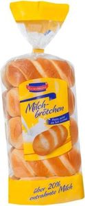 KuchenMeister Milchbrötchen lecker softe  aus Magermilch 400g