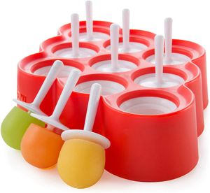 Eisformen BPA Frei Popsicle Formen Eis am Stiel und Eislutscher Formen aus Silikon Eis Pop Macher für Kinder und Erwachsene
