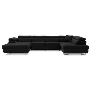 Ecksofa Rigatto II PRO mit verstellbaren Kopfstützen! Modernes Ecksofa mit Schlaffunktion und Bettkasten. KRONOS 07 RECHTS