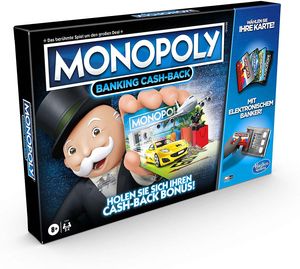 Hasbro E8978100 Monopoly Banking Cash-Back