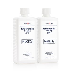 HANSE PRO Natriumchlorit Lösung (25%), 500 ml, Verpackungseinheit:2er-Set