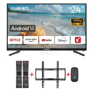 KB ELEMENT 24 Zoll Smart TV, LED FULL HD,  DVB-T2/S2,  Android 14, Frameless